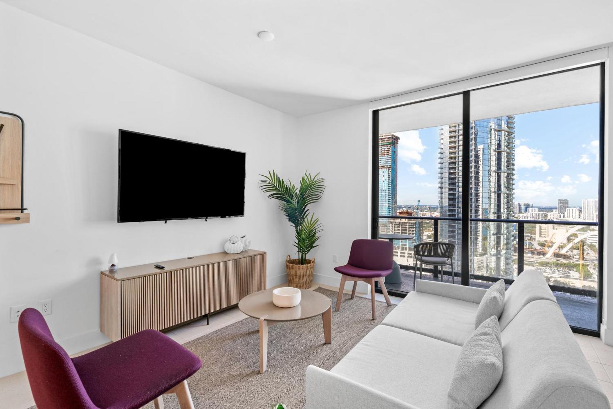 Luxury 2-bdrm In The Heart Of Downtown Appartement